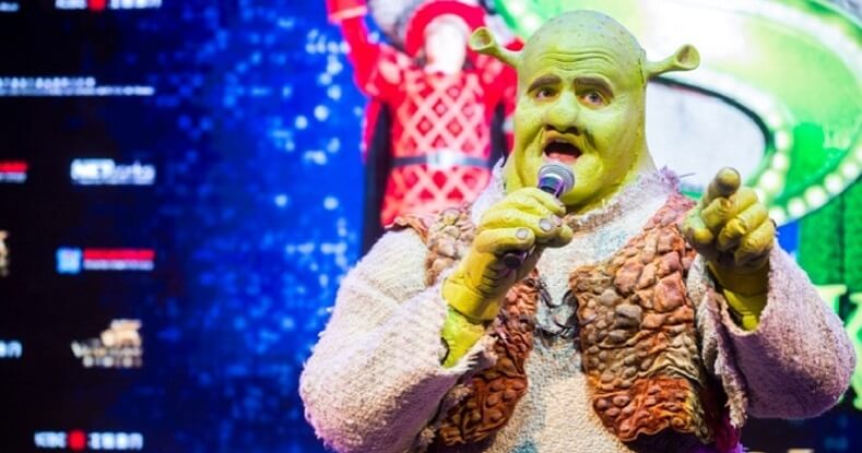 SHREK THE MUSICAL Cast and Crew Visit